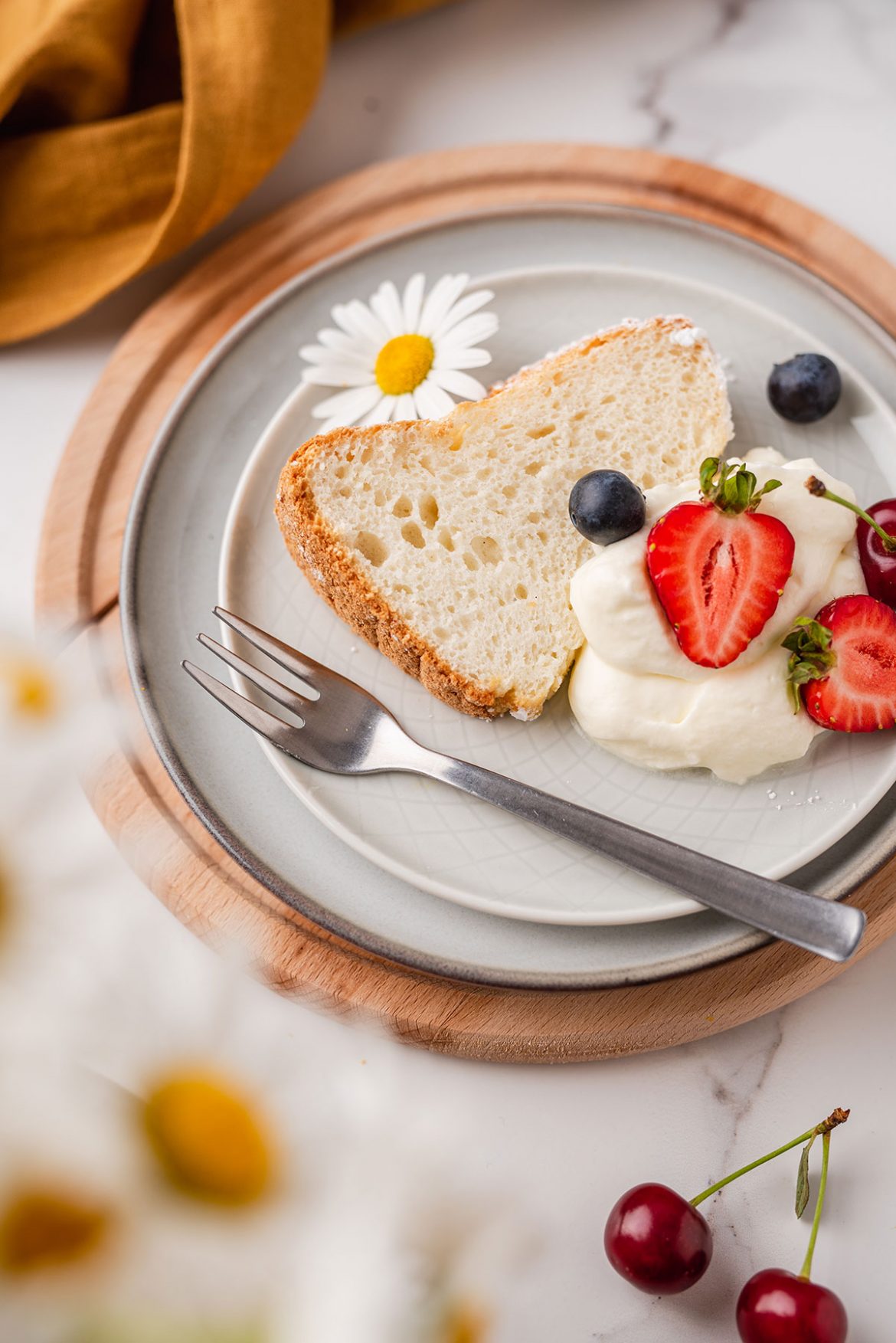Purus baltymų keksas „Angel Food Cake“