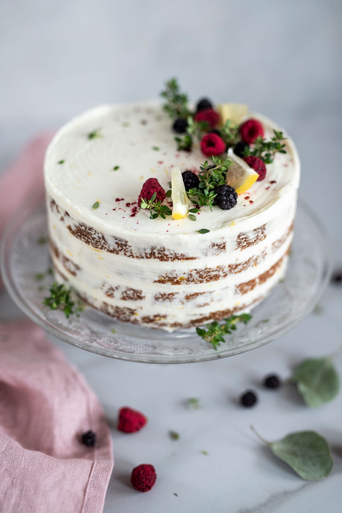 Vyšninis tortas su maskarpone (Cherry Velvet Cake)
