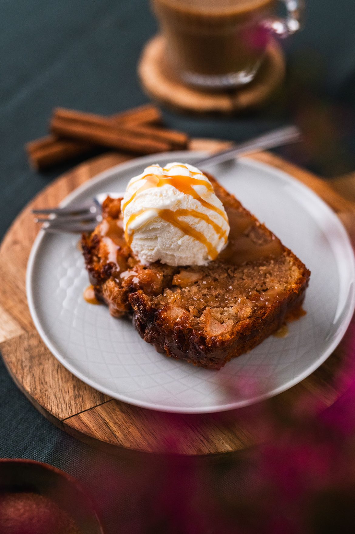 Cinamoninė obuolių duonelė | Obuolių keksas