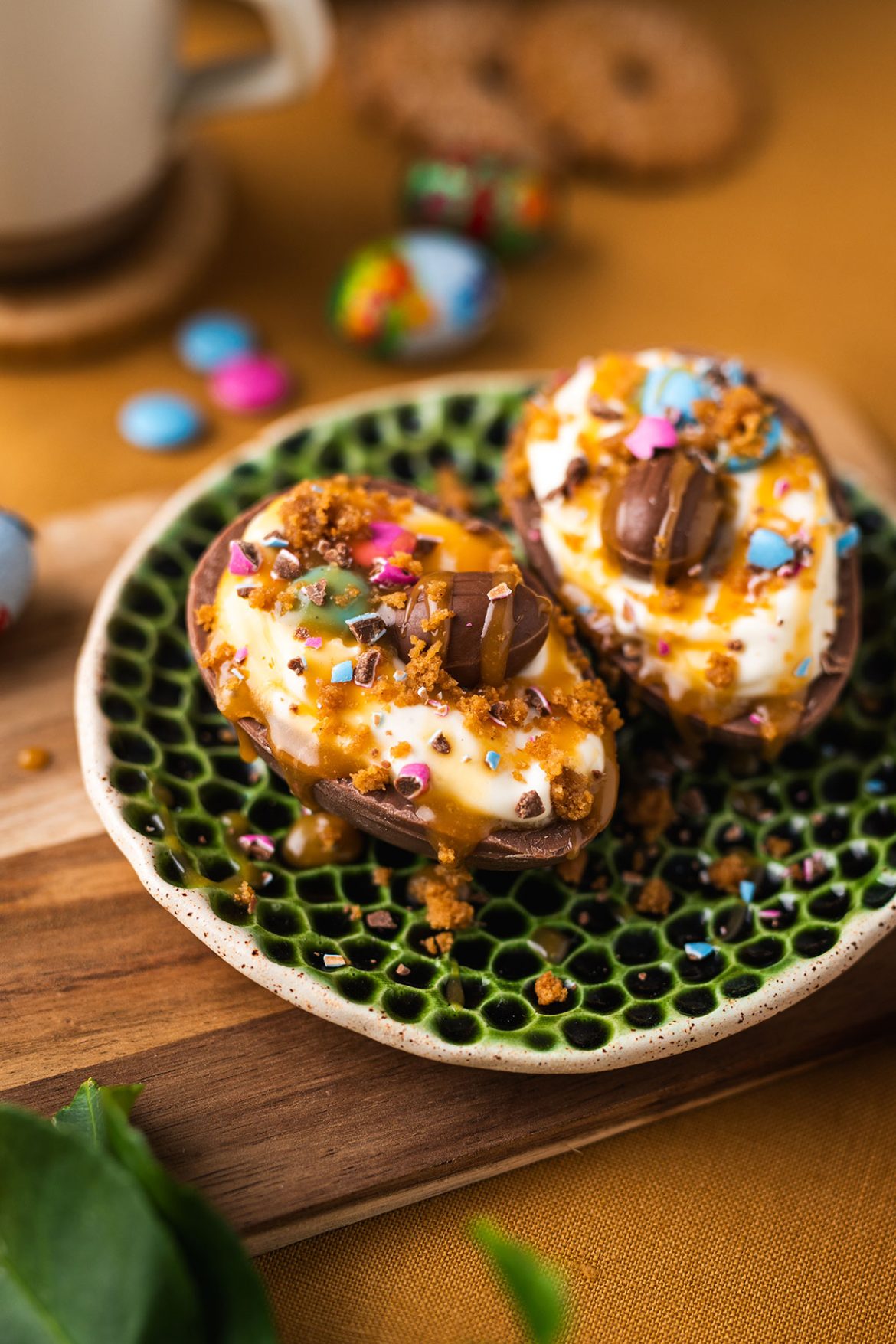 Įdaryti šokoladiniai kiaušiniai