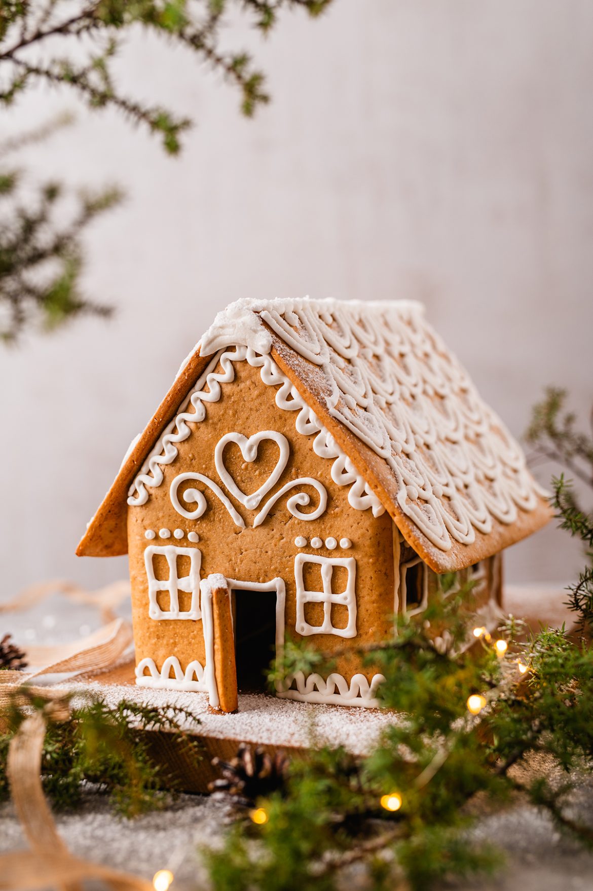 Kalėdinis imbierinis namelis