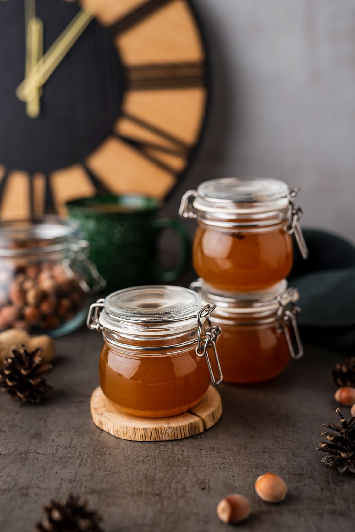 Imbierinis sirupas kavai