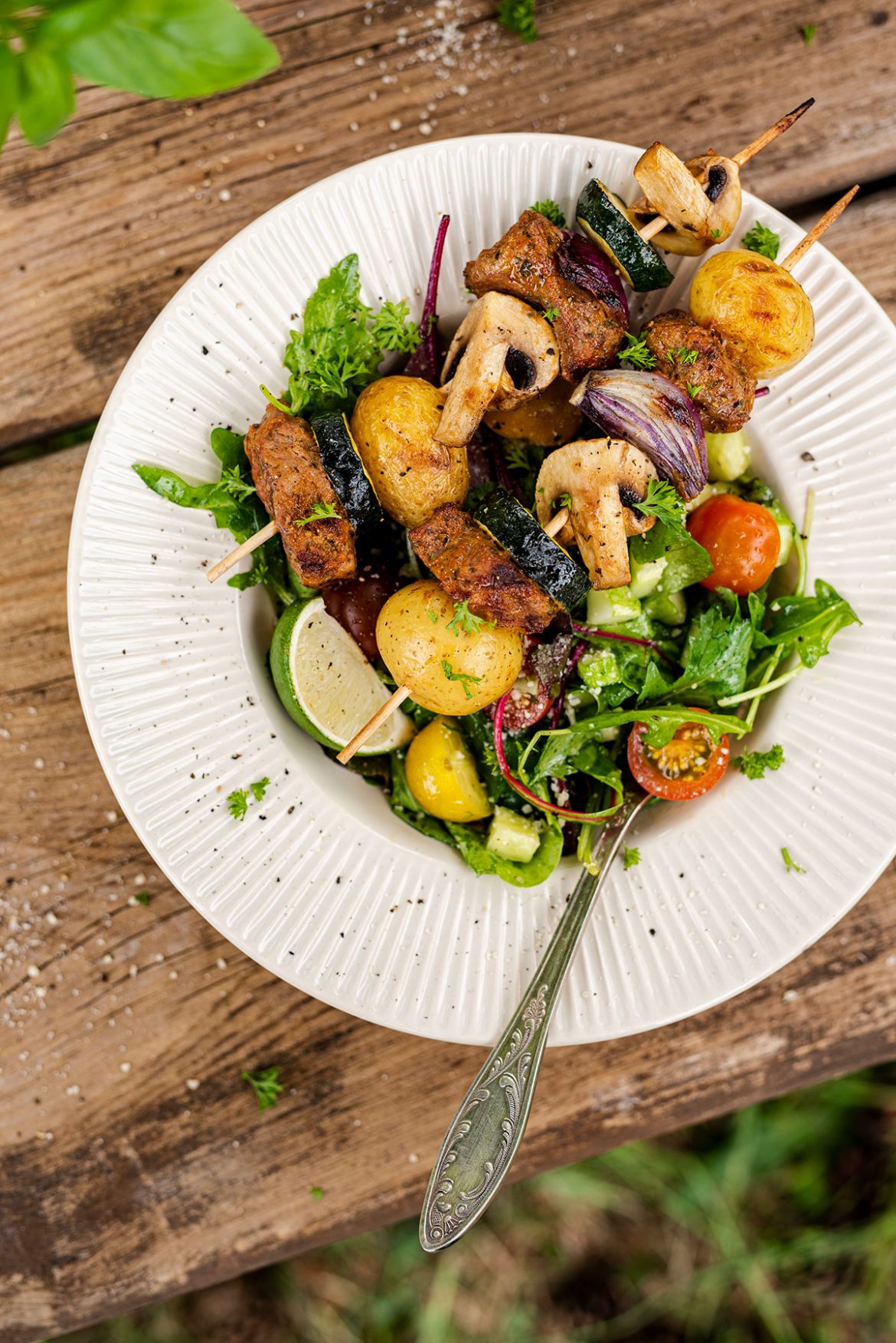 Jautienos, pievagrybių ir daržovių iešmeliai