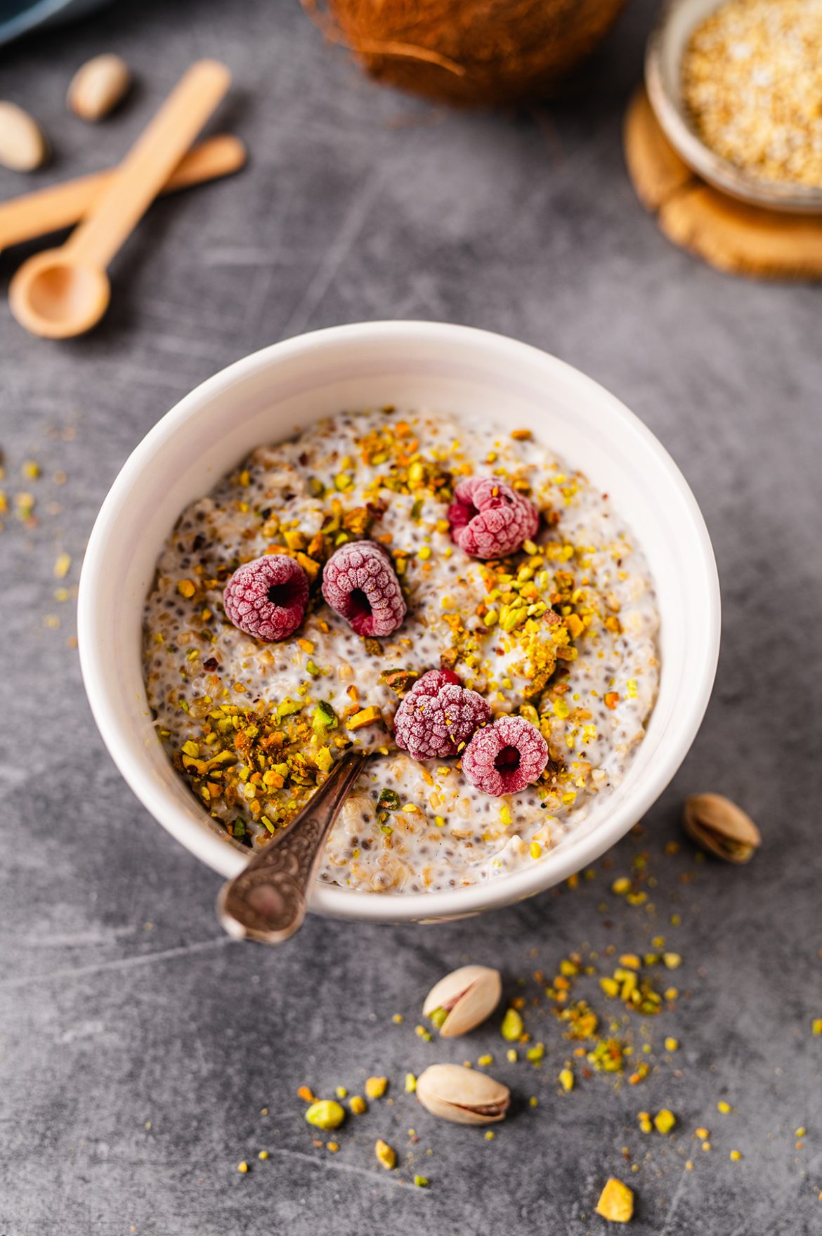 Kokosinė avižinė košė