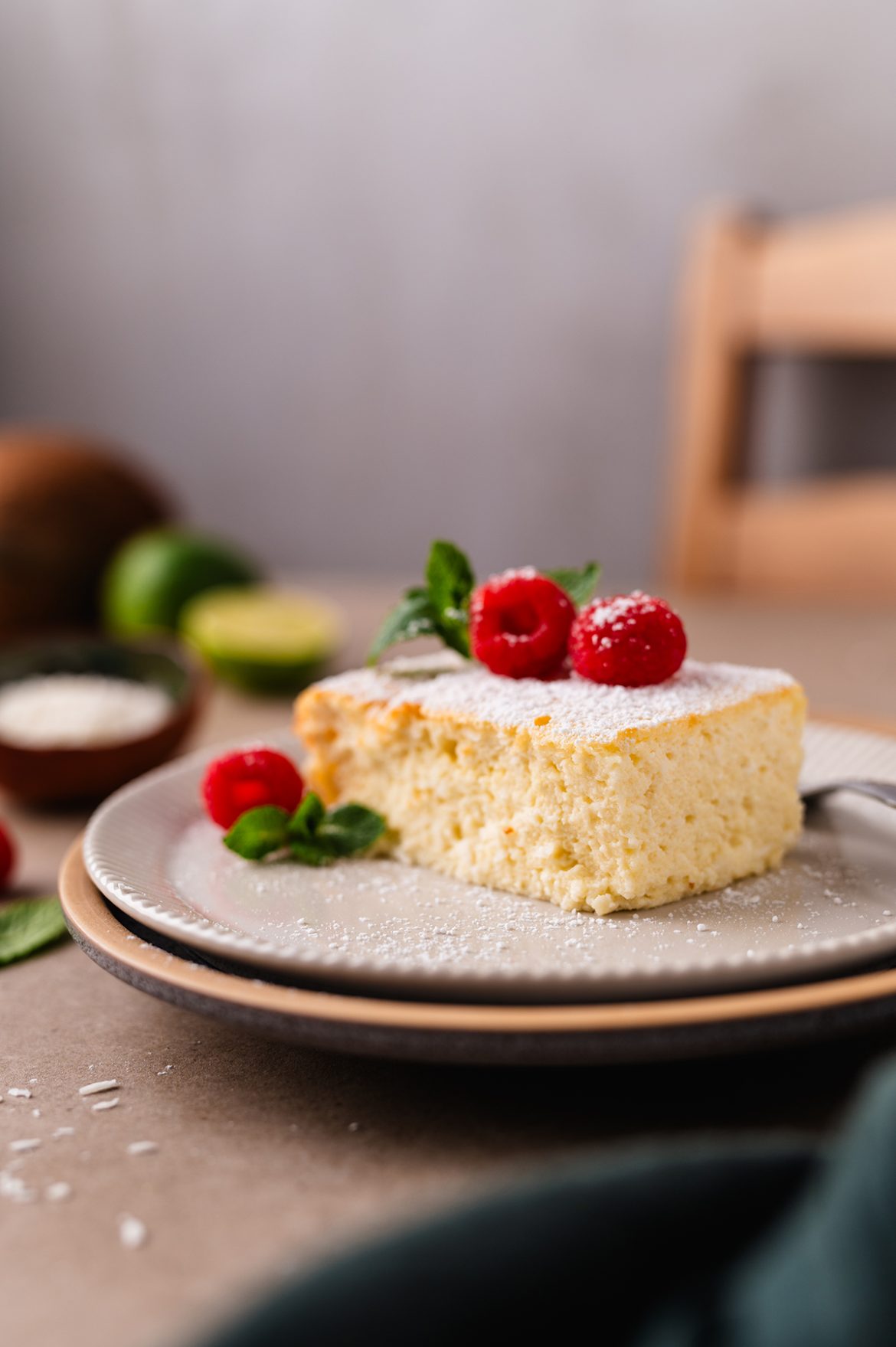 Kokosinis varškės apkepas