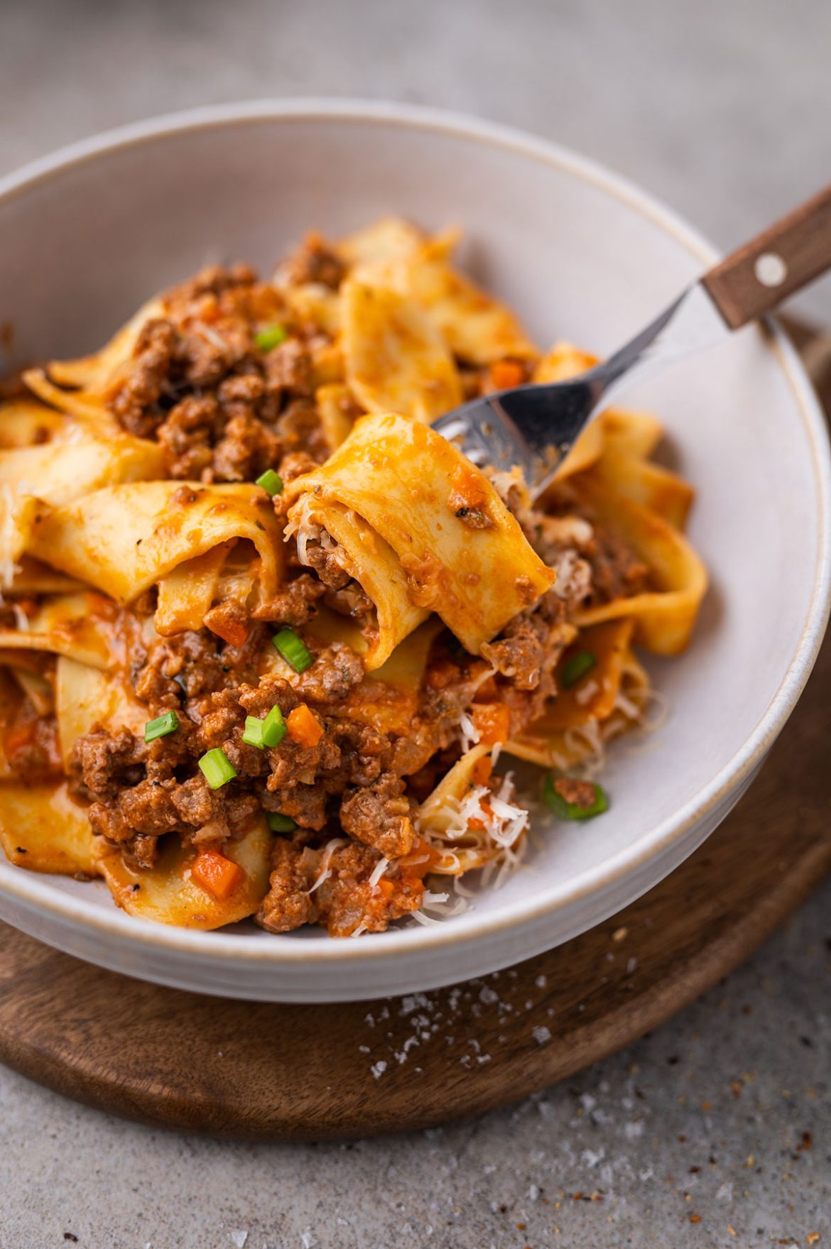 Pasta su jautienos padažu