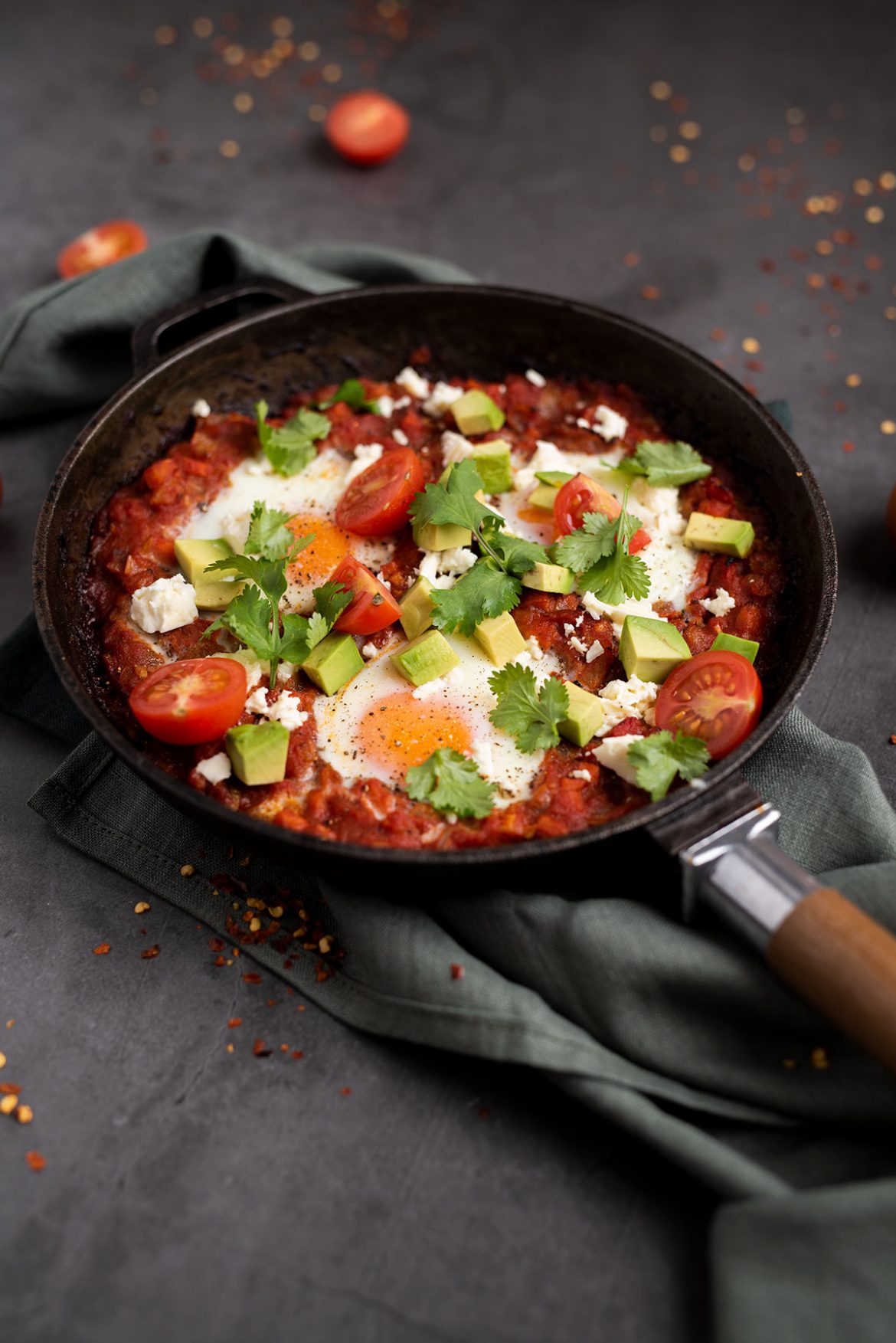 Šakšuka su morkomis