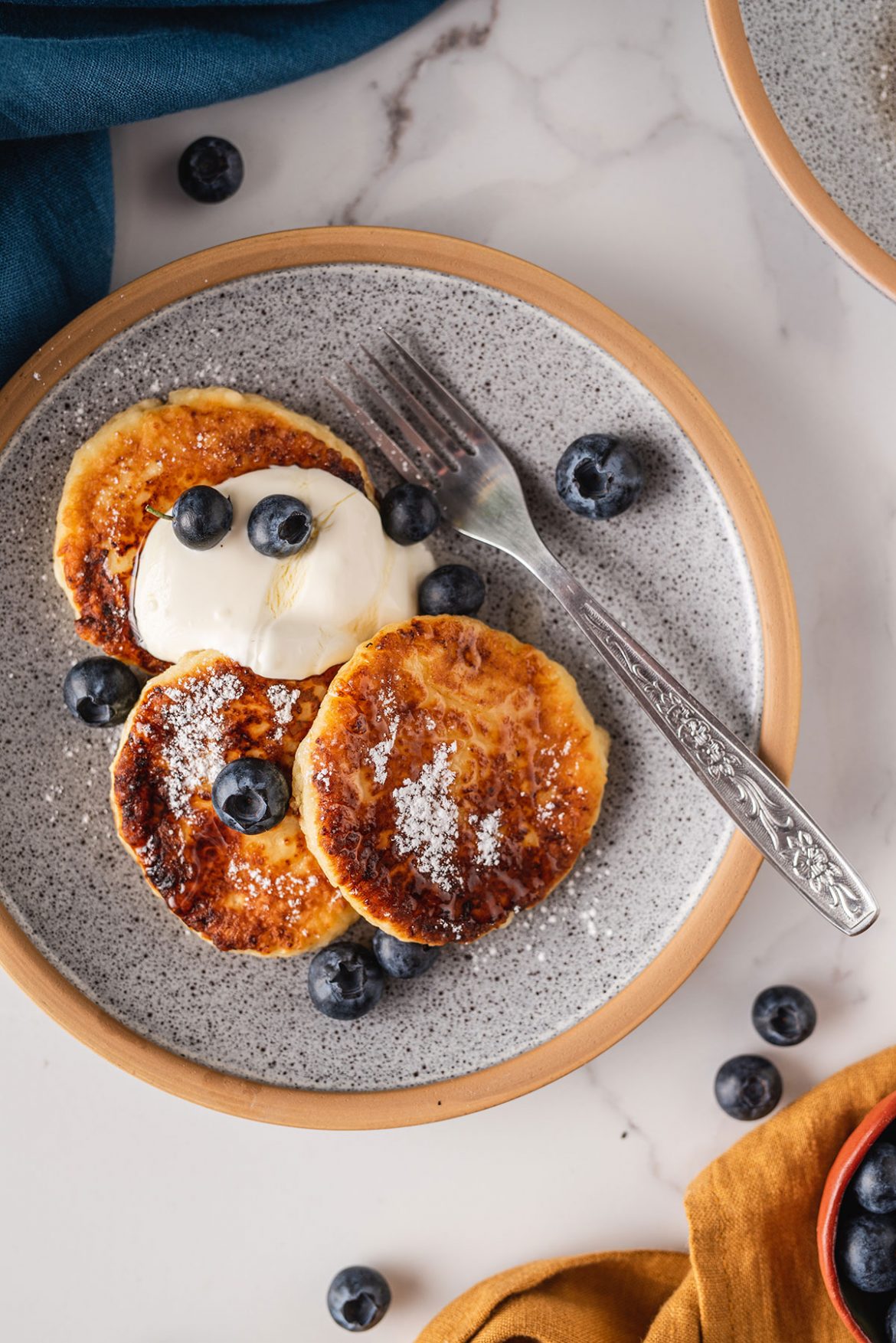 Ukrainietiški kepti varškėčiai