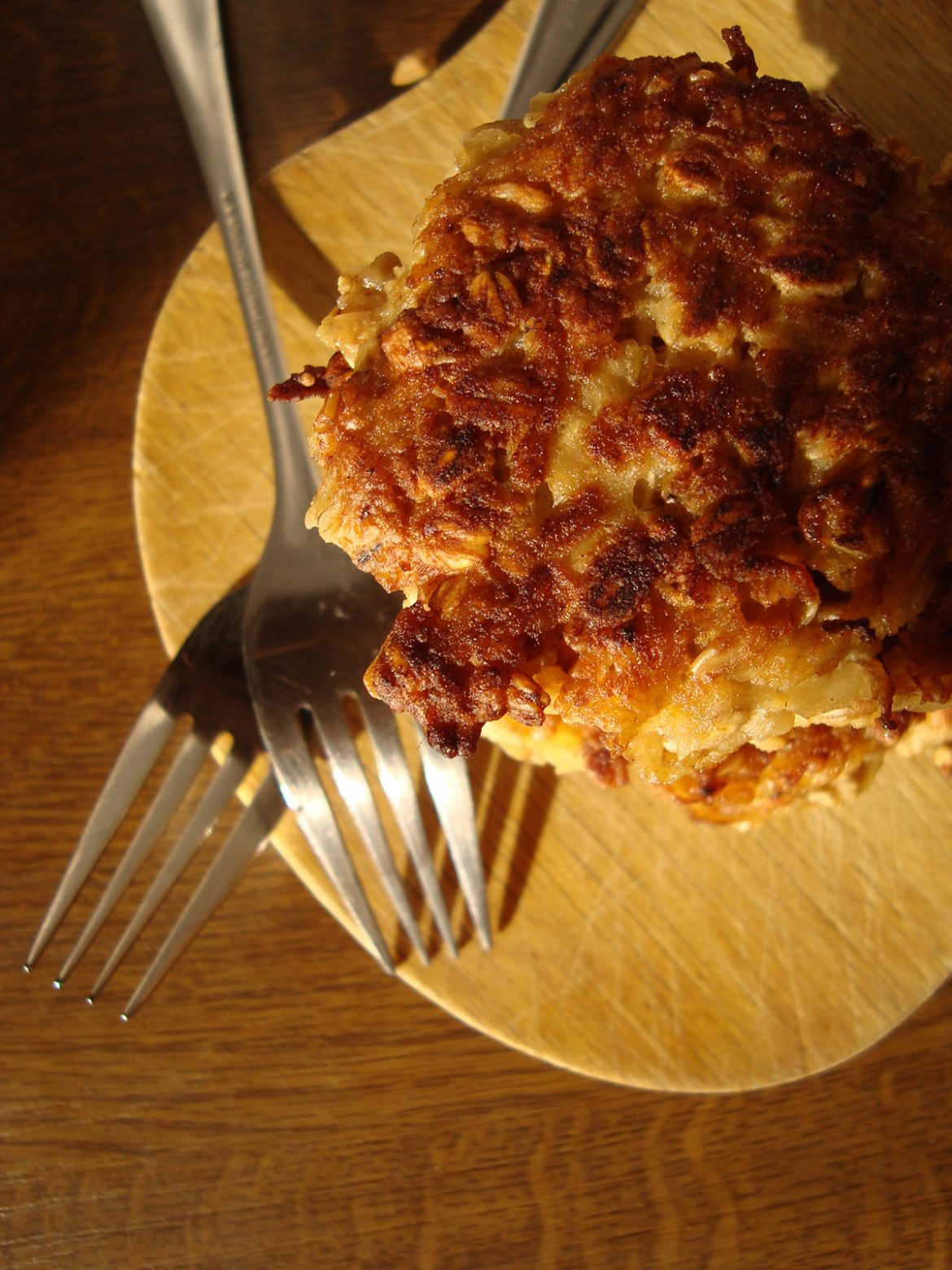 Avižinių dribsnių blynai su obuoliais