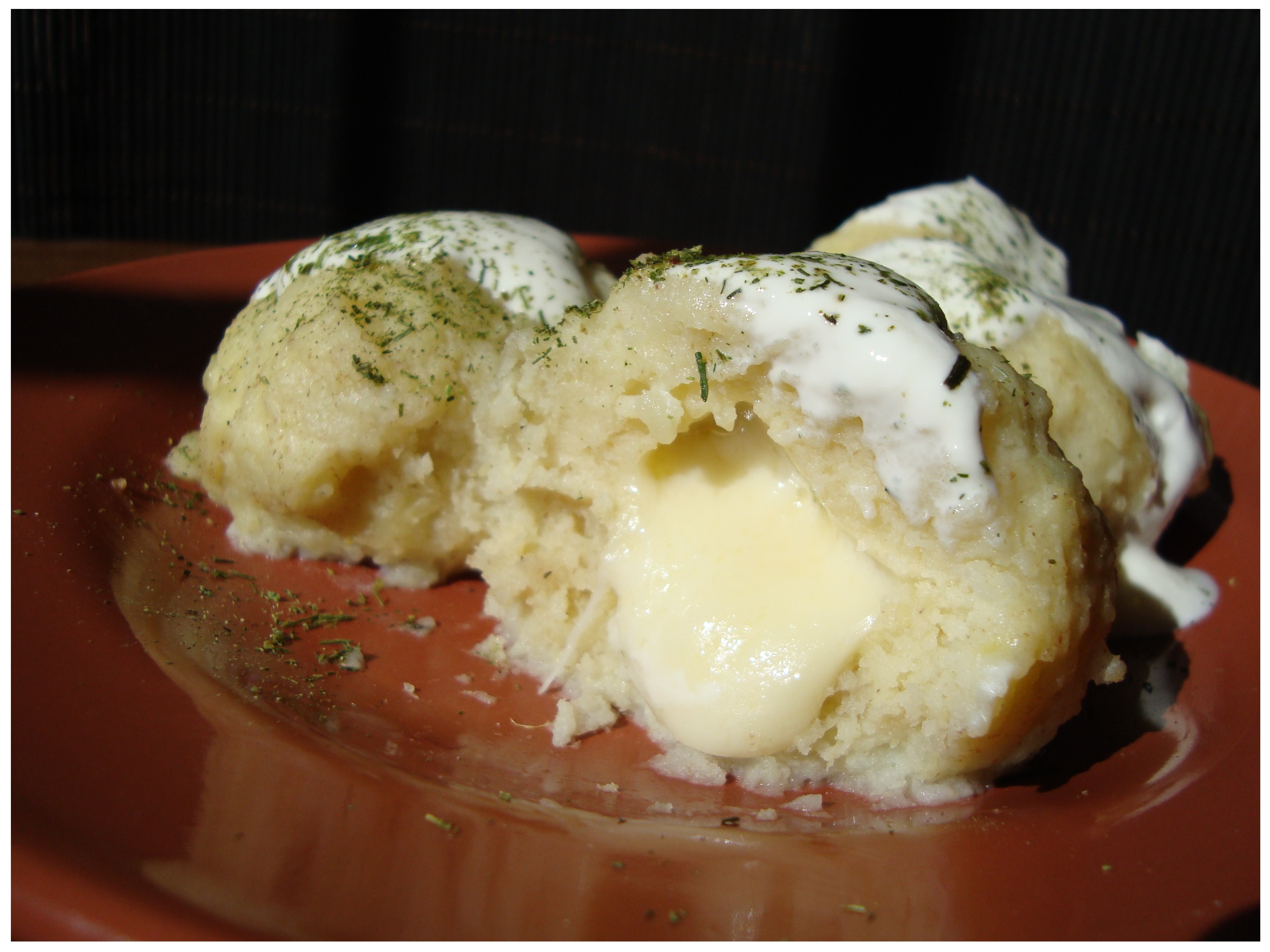 Bulviniai kukuliai su sūrio įdaru