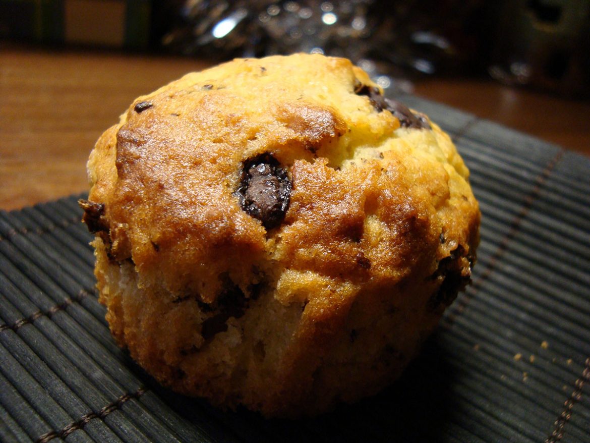 Keksiukai su Bananais ir Šokoladu