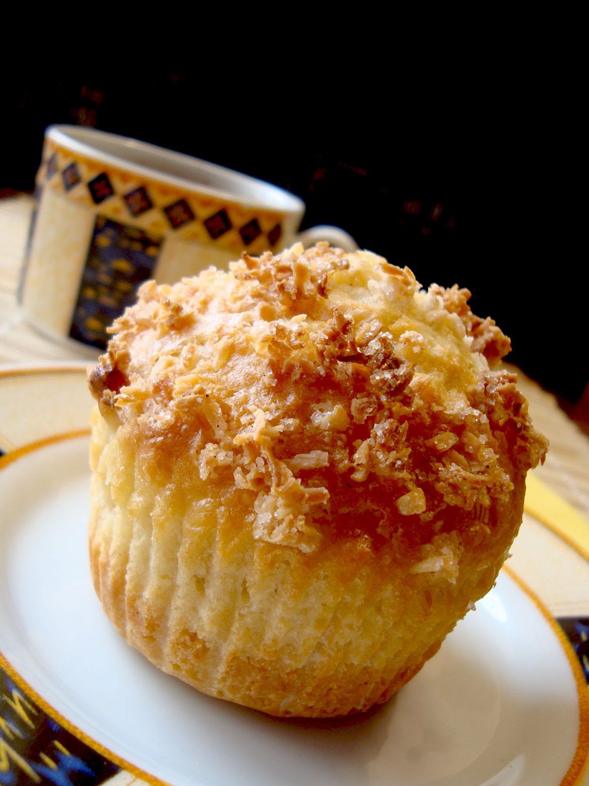 Tortas „Raffaello” ir kokosiniai keksiukai su bananais