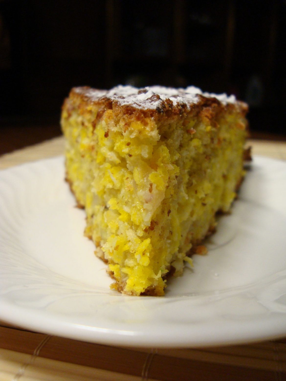 Kokosinis obuolių pyragas