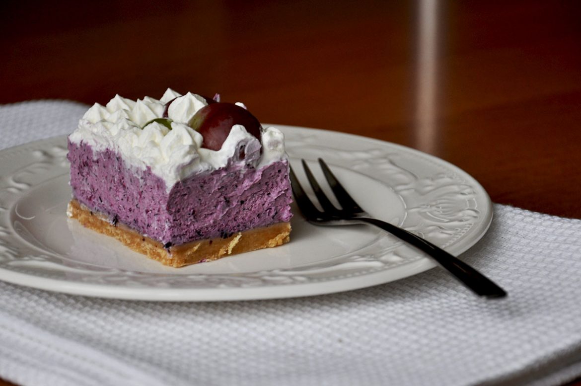 Mėlyninis sūrio tortas