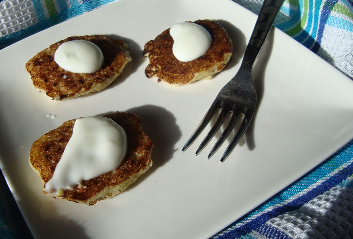 Mini cukinijų blyneliai