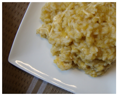 Moliūgų risotto su vištiena